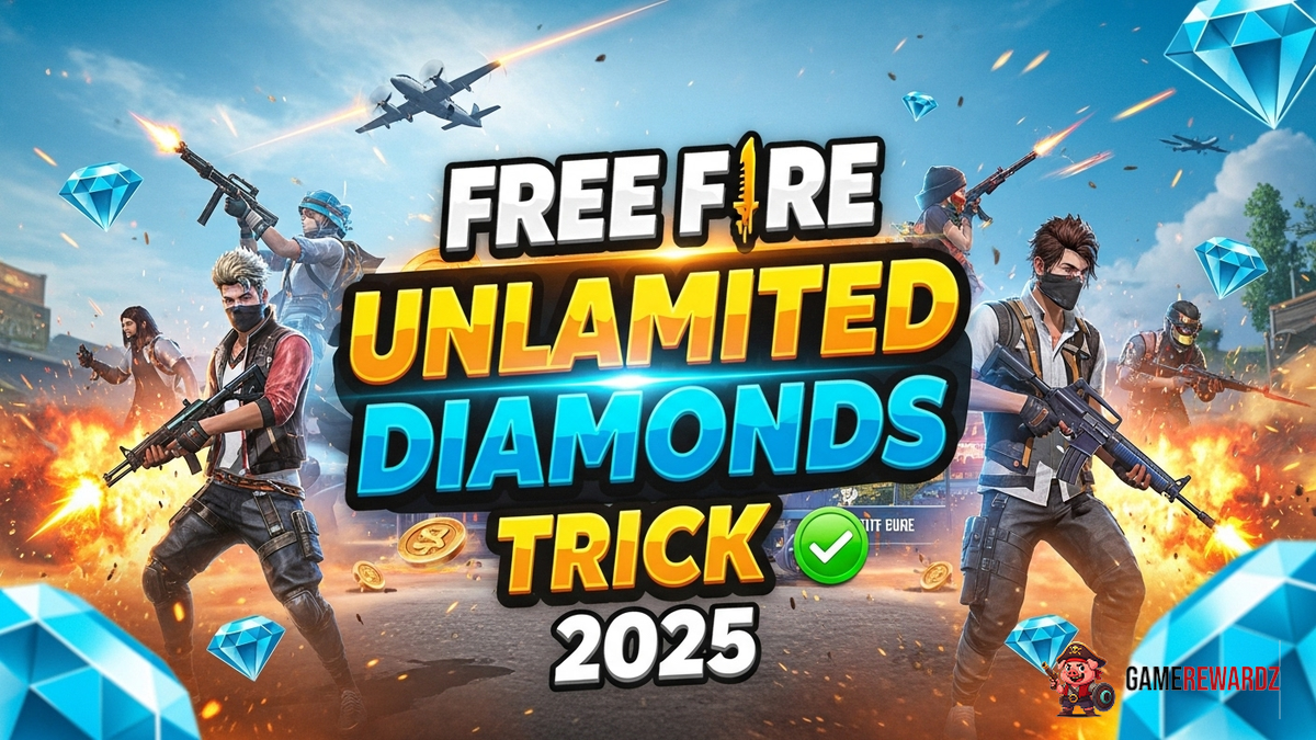 Free Fire Unlimited Diamonds Trick 2025